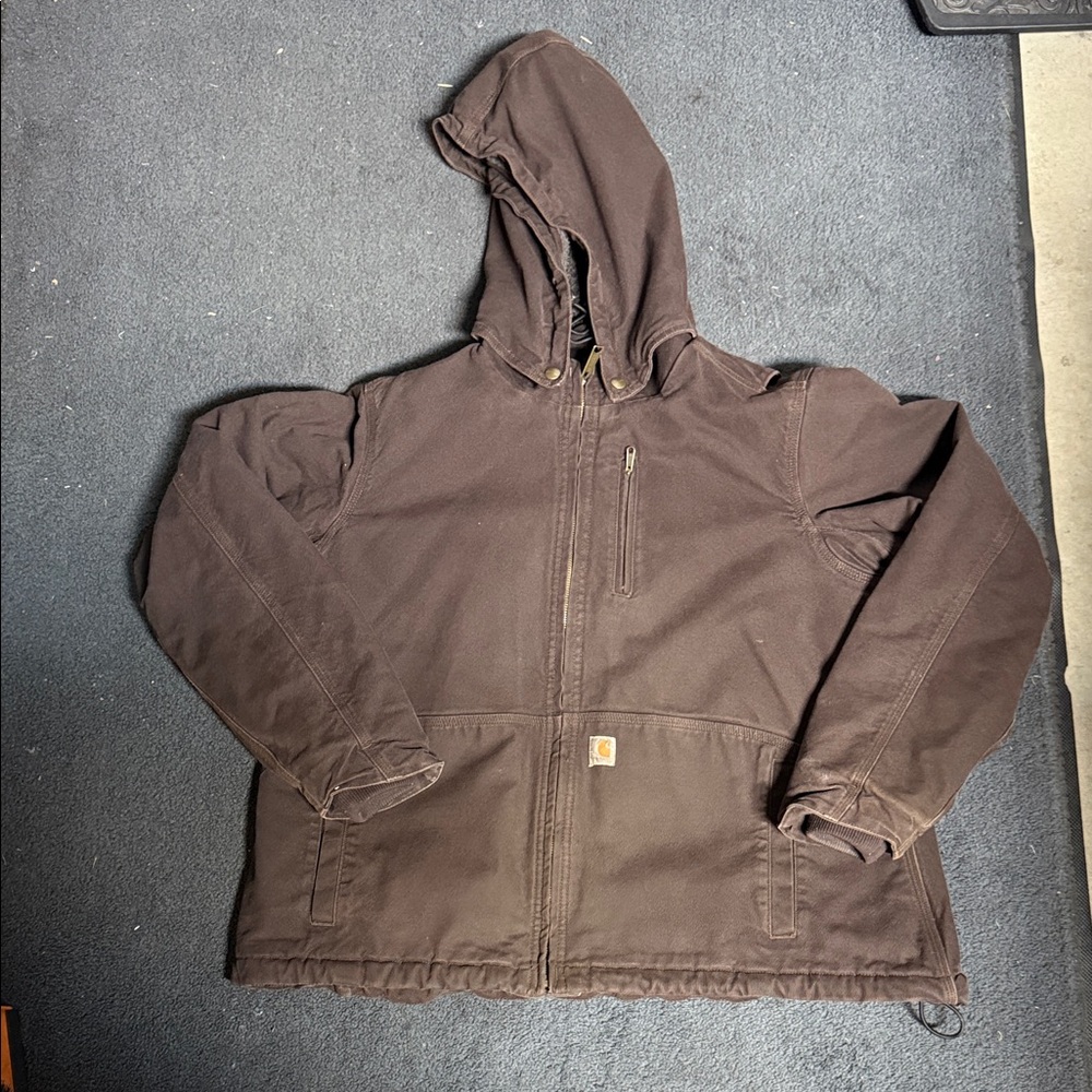 Women’s Carhartt Brown Hooded Jacket